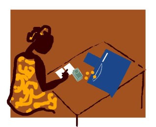 Juliette compte sa recette